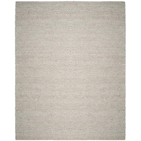 Safavieh 9 x 12 ft. Natura Hand Woven Large Rectangle Area Rug, Ivory and Silver NAT311A-9